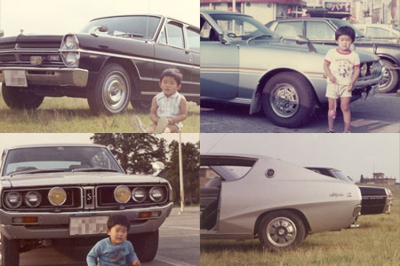 35年前の父と叔父の車