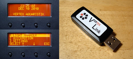 Vertex Illumina 本体コントローラーとBluetooth USBコントローラー