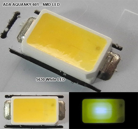 アクアスカイ601（2013/07時点）採用LED