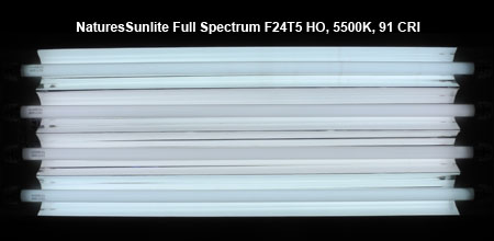 NaturesSunlite Full Spectrum 5500K 発光色