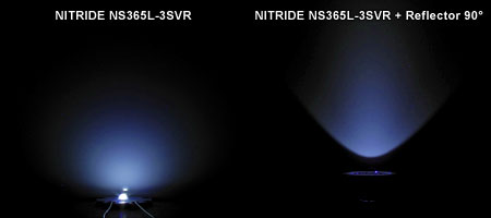 ビーム角：NS365L-3SVR/+リフレクター