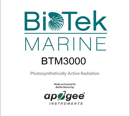 Biotek Marine BTM3000 USB PARセンサー：ソフトウェア起動画面